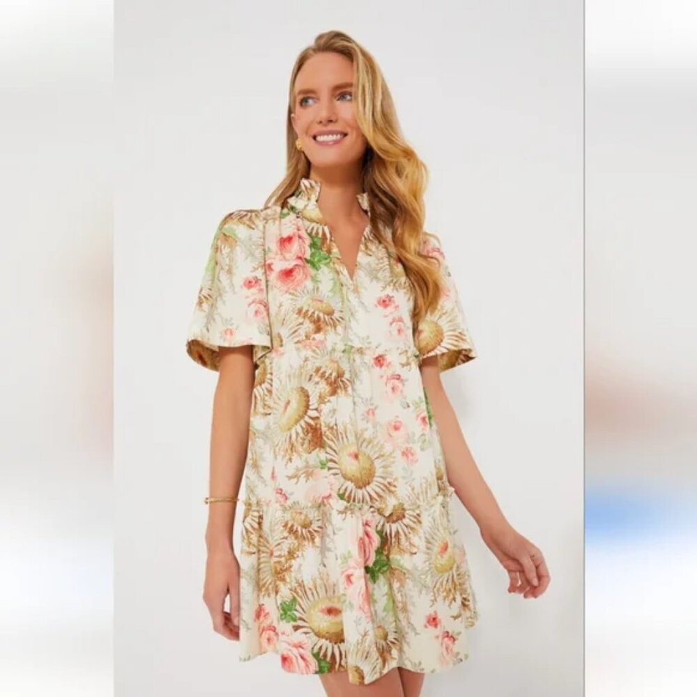 NWT Tuckernuck Sun Faded Floral Crawford Dress